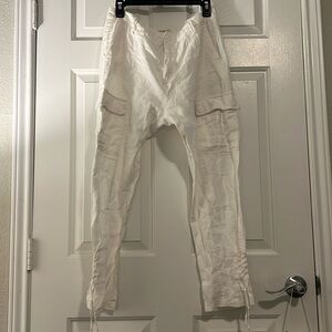 Joie linen cargo pants